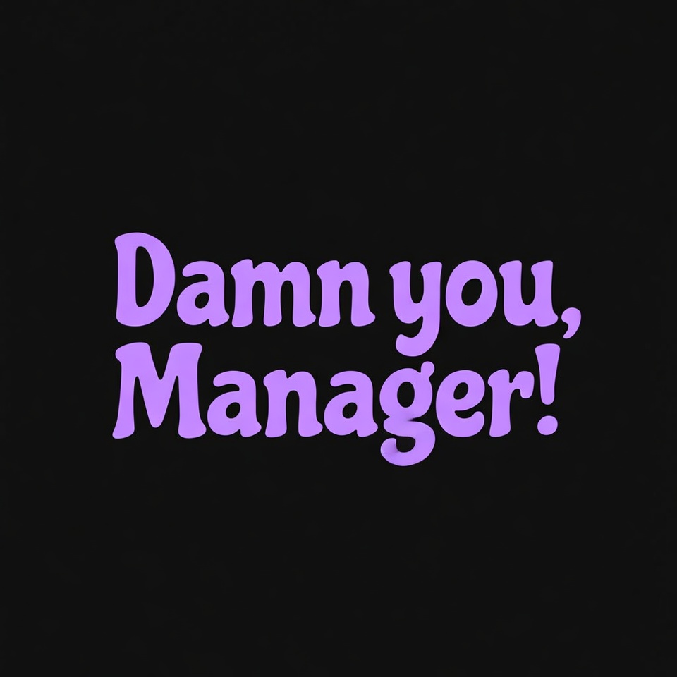 Damn You Manager Logo